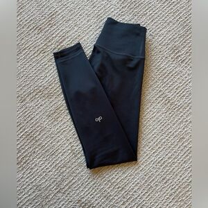 Alo Yoga High Waist Airlift 7/8 Leggings - Graphite